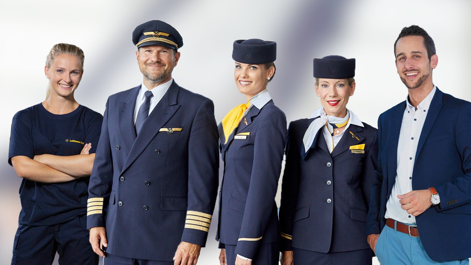 Mitarbeiter Lufthansa CityLine